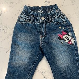 Baby Gap Minnie Mouse Jeans